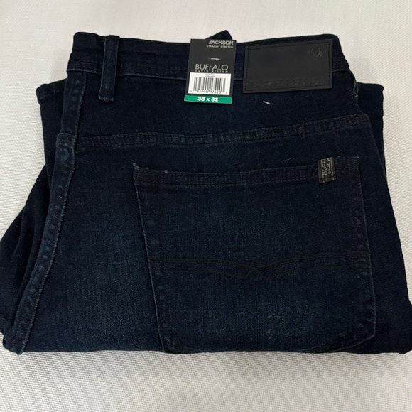 Buffalo David Bitton Men's Dark Blue Jeans - Picture 1 of 7